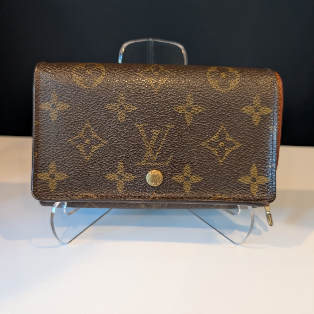 Louis Vuitton Porte Monnaie Tressor Trifold Zippy Wallet